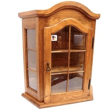Vetrina legno rovere vetro