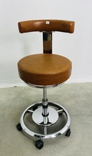 Sgabello Behandlerstuhl Braun Arbeitsstuhl Dentista Dentale Testato