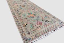 Tappeto orientale Ziegler Khorjin passatoia 80x300 cm 100% lana annodato a mano grigio