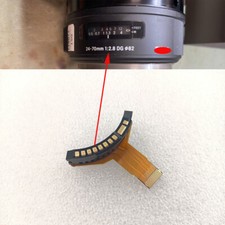 Compatibile SIGMA 24-70 2.8 DG OS PER CANON interfaccia lente cavo contatto parte