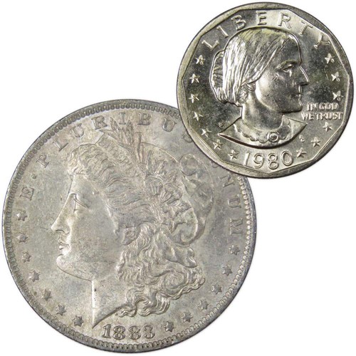 1883 morgan dollar - 1883, au
