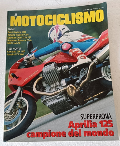 Motociclismo 1992 aprilia - motociclismo,