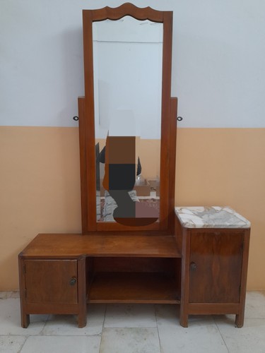 Mobile antico con specchio - mobile,