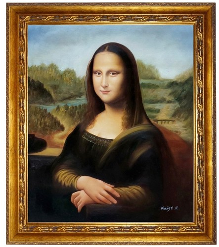Quadro olio gioconda - olio,