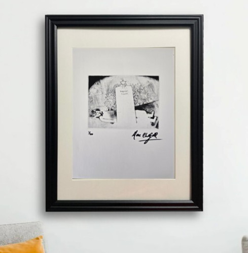 Stampa originale firmata - , a
