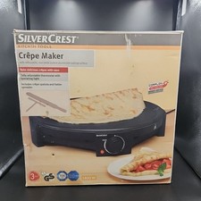 SilverCrest Pancake e Crêpe Elettrica 1400W - Nuova con scatola, mai usata