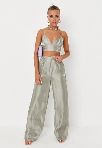 Pantalone missguided shimmer - pantalone,