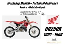 Honda cr250r cr250 250 r - honda,