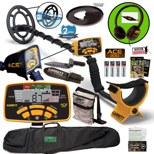 Garrett ace 300 metal - garrett,