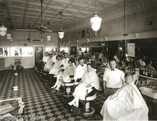 Vintage barbiere antico