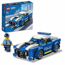 LEGO City Police Auto della Polizia Set di Costruzione con Minifigure e Ma