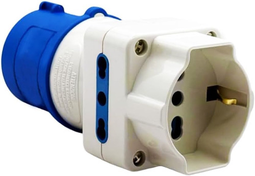 Adattatore industriale t - adattatore, 2p+t