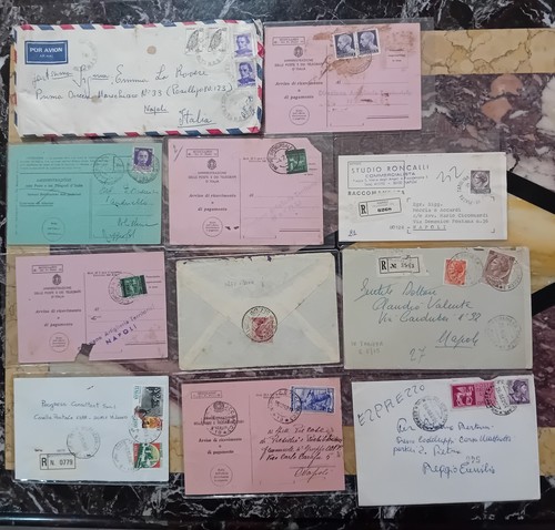 Buste cartoline viaggiate - buste,