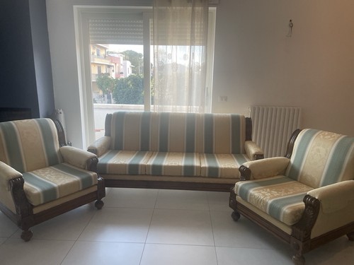 Divano antico più poltrone - antico, 2