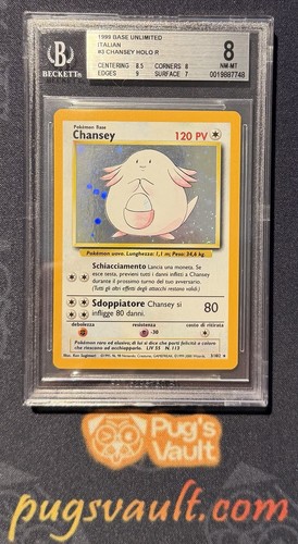 Chansey base set - set, unlimited