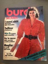 rivista burda moden aprile 1988