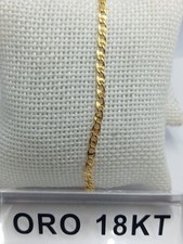 Bracciale in oro giallo 750 18