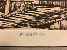 FONTANESI GIACOMO incisione