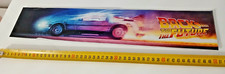Pannello Plexiglass Grafica Videogioco Cabinato Back to The Future Vintage