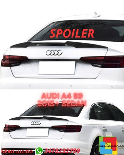 Spoiler nero lucido - nero,