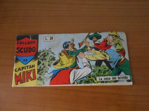 Fumetto autore capitan miki - d'autore-capitan,