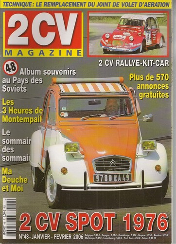 2cv magazine citroen - 2cv,