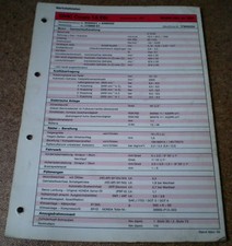 Foglio Di Ispezione / Dati Di