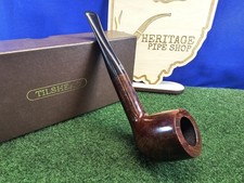 Pipa tabacco Tilshead James Upshall 5 FH dritta biliardo radica, non fumata, scatola