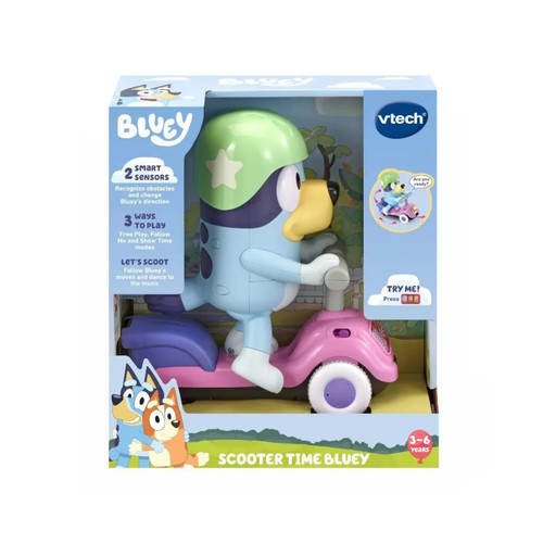 Bluey vtech scooter time - bluey:,