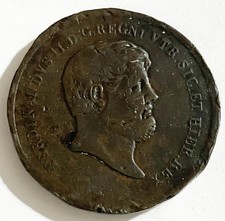 HN Napoli Ferdinando II di Borbone 1858 tornesi 10 AE qBB GIG#209  r528
