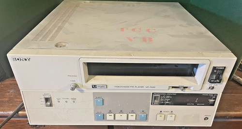 Lettore videocassette vintage