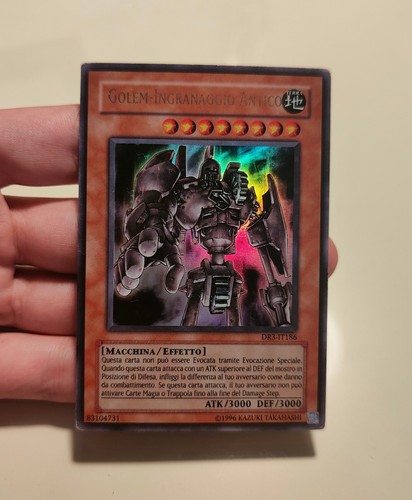 Golem ingranaggio - yu-gi-oh!,
