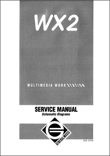 Gem service manual repair - wx-2,