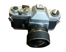 HANIMEX 35-SL 35MM fotocamera reflex pellicola con obiettivo 55MM F1.7 M42 attacco a vite funziona!!