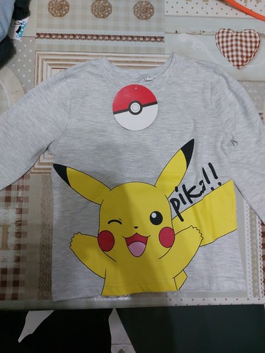 Shirt pokemon maniche - t-shirt,