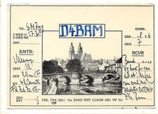 QSL Radio D4BAM Germany