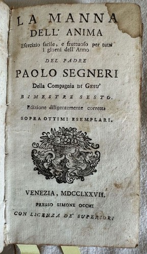 Manna dell anima - la, paolo