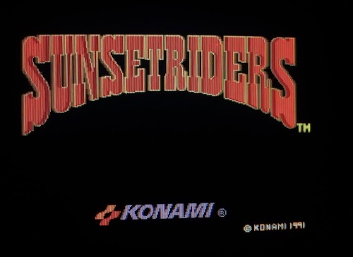 Sunset riders 1991 konami 4 - sunset,
