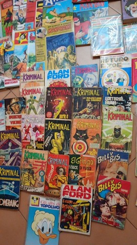 Lotto fumetti anni 70 - lotto,