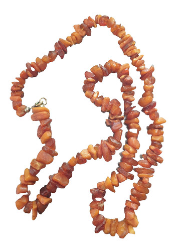 Antico collana ambra art deco - collana,