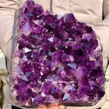 14.3lb Natural Amethyst geode