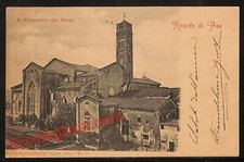 ah7746 - CARTOLINA D'EPOCA - Pisa Città - San Francesco dei Ferri