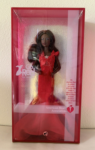 Barbie mattel 2007 rossa - barbie,
