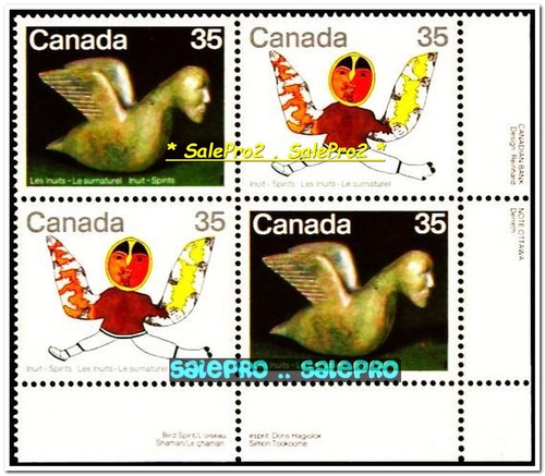 Canada 1980 bird spirit - bird,