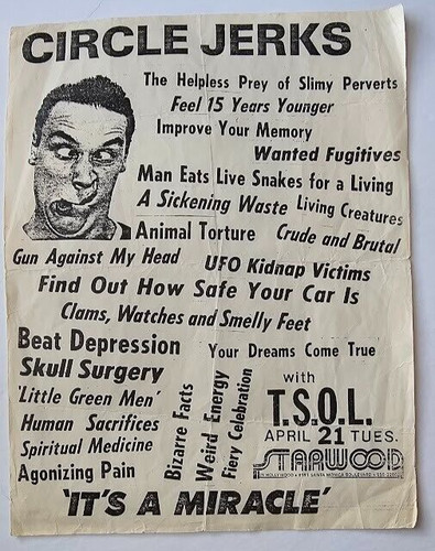 Circle jerks tsol the - circle,