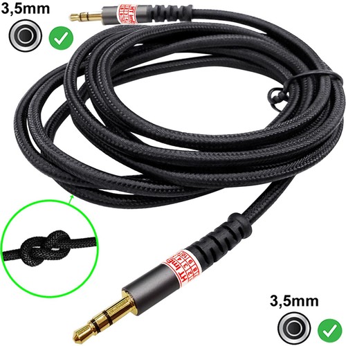 Cavo aux jack 5 mm - 2, m