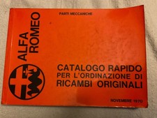 Alfa Romeo catalogo rapido