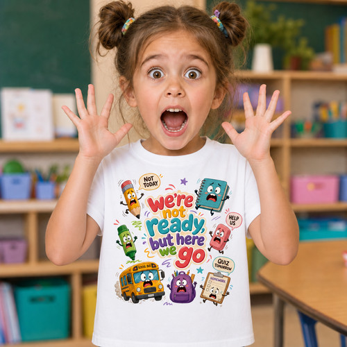 Shirt scuola bambina non - t-shirt,