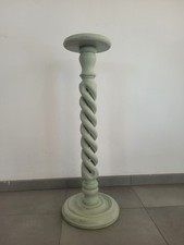 Colonna Portavasi In Legno
