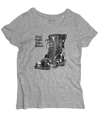 Shirt donna stay rude - stay,
